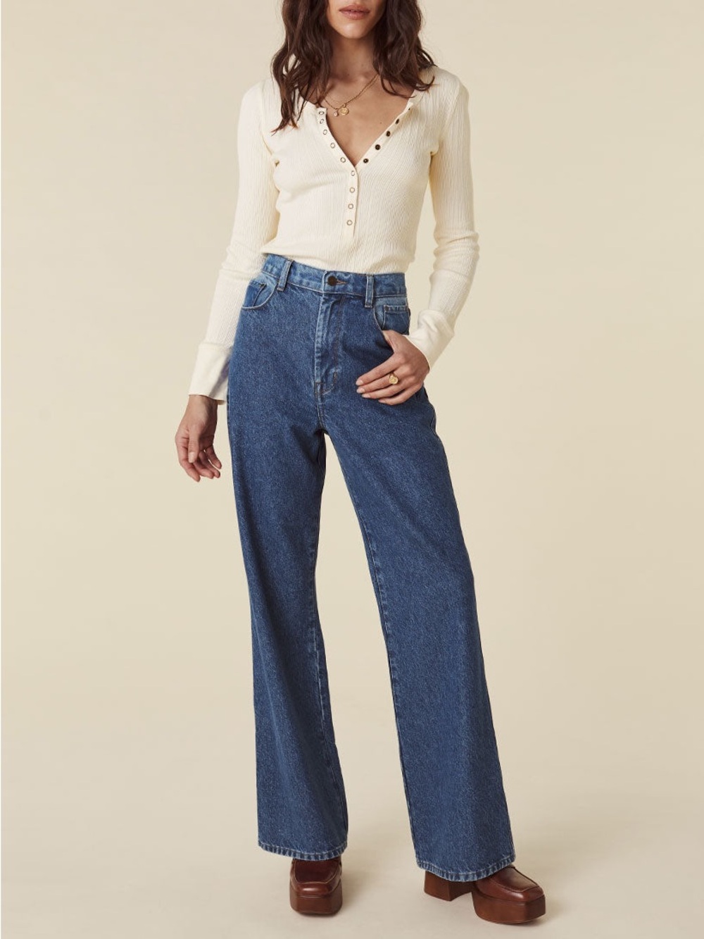 Spell Daisy Patchwork Denim Jean